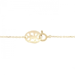 K18YG Dây chuyền kim cương hồng - Hàng hiệu Authentic 847698