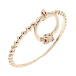 Nhẫn kim cương K10PG hình trái tim 0.01CT