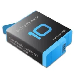 PIN GOPRO HERO 12/11/10/9 DUNG LƯỢNG 1800mAh, DÀNH THAY THẾ CHO CAMERA HÀNH ĐỘNG GOPRO 711404