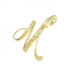 Mặt dây chuyền kim cương chữ M 750YG - Hàng hiệu Authentic 864136