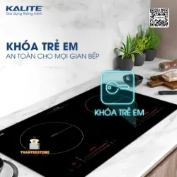 Bếp từ đôi KALITE KDI73 linh hoạt bền bỉ chịu nhiệt tốt 601489