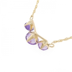 K18YG Mặt dây chuyền Amethyst - Hàng hiệu Chính hãng 861962