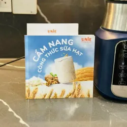 🥛 Máy làm sữa hạt UNIE VX chính hãng – 14 chế độ nấu, sữa mịn không lọc 783558