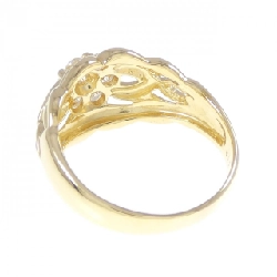 Nhẫn kim cương hoa K18YG 0.52CT 667385