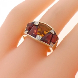 Nhẫn đá màu 14KYG - Hàng hiệu Authentic 854624