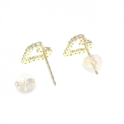 K18YG Bông tai kim cương hình trái tim 0.30CT - Hàng hiệu Chính hãng 870660