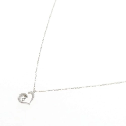 K10WG Dây chuyền kim cương hình trái tim 0.01CT - Hàng hiệu Chính hãng 860490