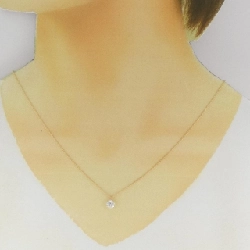 K18YG Dây chuyền kim cương 0.602CT H I1 Tốt - Hàng hiệu Chính hãng 880166