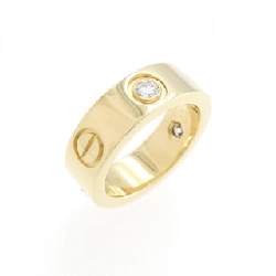 Nhẫn Cartier Love Half Diamond - Hàng hiệu Authentic