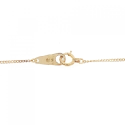 Dây chuyền ruby hình trái tim K18YG 0.24CT - Hàng hiệu chính hãng 858744