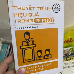 Sách Thuyết trình hiệu quả trong 20 phút