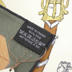 Hàng hiệu Authentic Hermès LES CHEVAUX DECHAINES Khăn quàng 771904