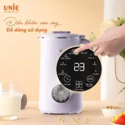 ✨ Máy làm sữa hạt UNIE UMB10 – Thiết kế gọn, màu sắc nhẹ nhàng, nấu chỉ 1 chạm 783599