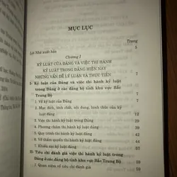 Kỷ luật của Đảng và thi hành kỷ luật trong Đảng ở các Đảng bộ tỉnh khu vực BTB hiện nay  723059