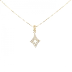 K18YG Dây chuyền kim cương 0.25CT - Hàng hiệu Chính hãng