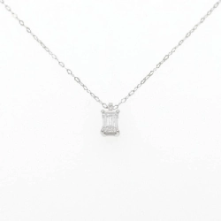 Dây chuyền kim cương PT900/PT950 0.50CT - Hàng hiệu Authentic