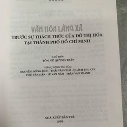 Văn hóa làng xã trước sự thách thức của đô thị hoá tại TpHCM 276755