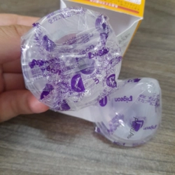 Núm ti Pigeon size L 6M cho bình cổ rộng nội địa Nhật xách tay - Mới 100% 454239