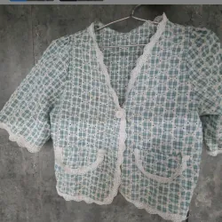 Áo sơ mi croptop 2hand 971870