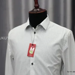 Chính hãng sơ mi H&M size M slim 571249