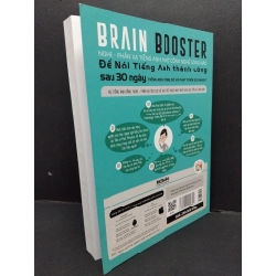 Brain booster nghe phản xạ tiếng anh nhờ công nghệ sóng não để nói tiếng anh thành công sau 30 ngày tiếng anh công sở và phát triển sự nghiệp Nguyễn Anh Đức mới 90% bẩn bìa, ố nhẹ 2019 HCM.ASB0611 448127