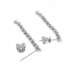 K18WG/750WG Bông tai kim cương 0.45CT - Hàng hiệu Chính hãng 870050