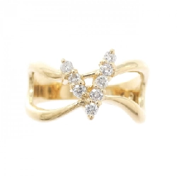 Nhẫn kim cương K18YG - Hàng hiệu Authentic 846854