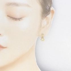 K18YG Bông tai hoa - Hàng hiệu Chính hãng 870975