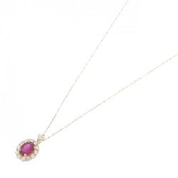 Dây chuyền ruby K18YG 0.29CT - Hàng hiệu chính hãng 862414
