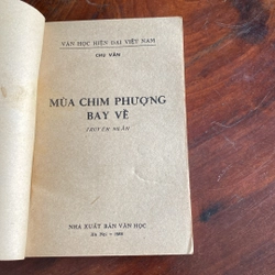 MÙA CHIM PHƯỢNG BAY VỀ, TRUYỆN NGẮN CỦA CHU VĂN, XB 1986 474585
