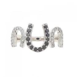 Nhẫn kim cương hình móng ngựa K18WG 0.54CT - Hàng hiệu chính hãng 848102