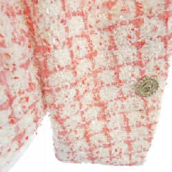 CHANEL LOOK39 P76716V65900 Áo khoác không cổ - Hàng hiệu Chính hãng 822300