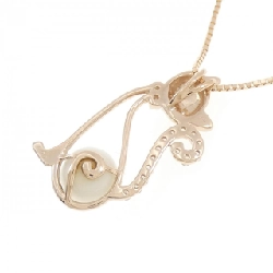 K18PG Mặt dây chuyền san hô mèo 8.3mm - Hàng hiệu Chính hãng 858177