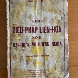 KINH DIỆU PHÁP LIÊN HOA - KINH ĐẠI THỪA VÔ LƯỢNG NGHĨA _ HT. Thích Trí Tịnh _ 1964