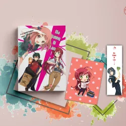 Combo Light Novel Ma Vương Đi Làm tập 1-2 nguyên seal full quà 1022237