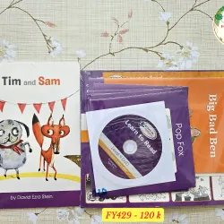 HOOKED ON PHONICS - TẶNG kèm cuốn Learn to Read workbook màu vàng
