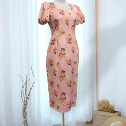 [New] Váy lụa in My's Fashion màu hồng, xanh size M 369250