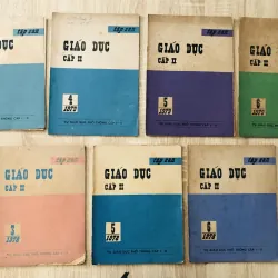Lô 11 cuốn Tập san Giáo dục – Giáo dục phổ thông cấp 2, 3 (sách xưa) 929463