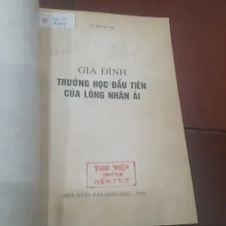 GIA ĐÌNH trường học đầu tiên của lòng nhân ái 694753