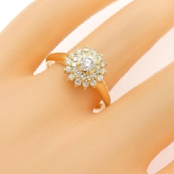 Nhẫn kim cương K18YG 0.239CT - Hàng hiệu Authentic 846985