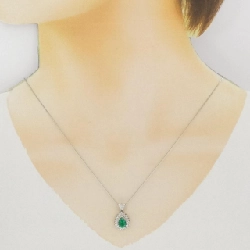 Dây chuyền ngọc lục bảo PT900/PT850 0.88CT - Hàng hiệu Authentic 863167