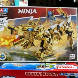 Đồ chơi lắp ghép Ninja rồng vàng CHAOBAO 7631