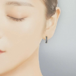 K18YG Sapphire Earrings - Hàng hiệu Authentic 870659