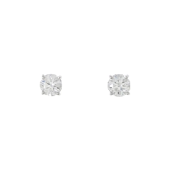 PT900/ST Bông tai kim cương 0.514CT 0.527CT E VVS1 EXT - Hàng hiệu Chính hãng