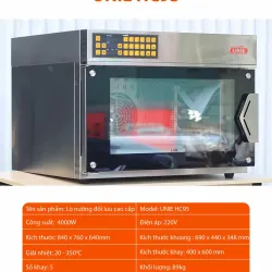 Lò nướng đối lưu cao cấp UNIE HC95 95 lít bảo hành 3 năm 763459