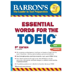 Barron's Essential Words For The TOEIC - 6th Edition - Dr. Lin Lougheed (Mới 100%) Tiếng Anh, First News - SÁCH ĐẠI HỌC