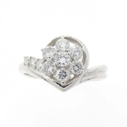 Nhẫn kim cương hoa PT900 0.50CT - Hàng hiệu Authentic 848848