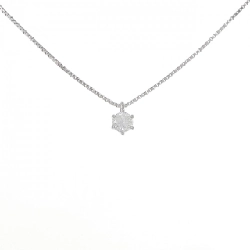 Dây chuyền kim cương Solitaire PT900/PT850 0.327CT - Hàng hiệu Chính hãng