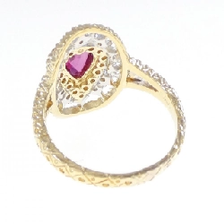 Nhẫn Ruby 750YG/750WG 0.59CT - Hàng hiệu Chính hãng 847615