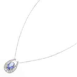 K18WG Đá Tanzanite Dây Chuyền 0.87CT - Hàng hiệu Chính hãng 859169